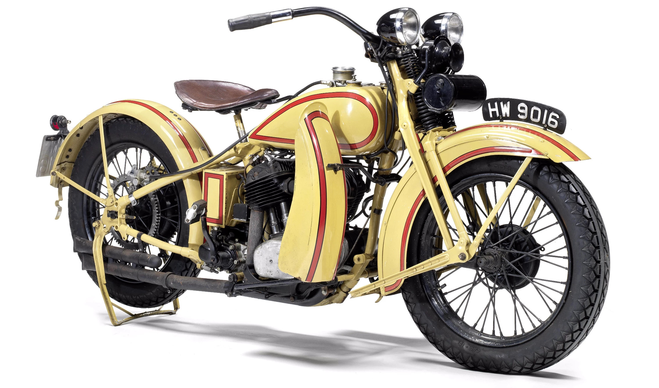 Restored around a decade ago, the history of this bike is largely lost, and although appearing authentic, it is sold strictly as viewed