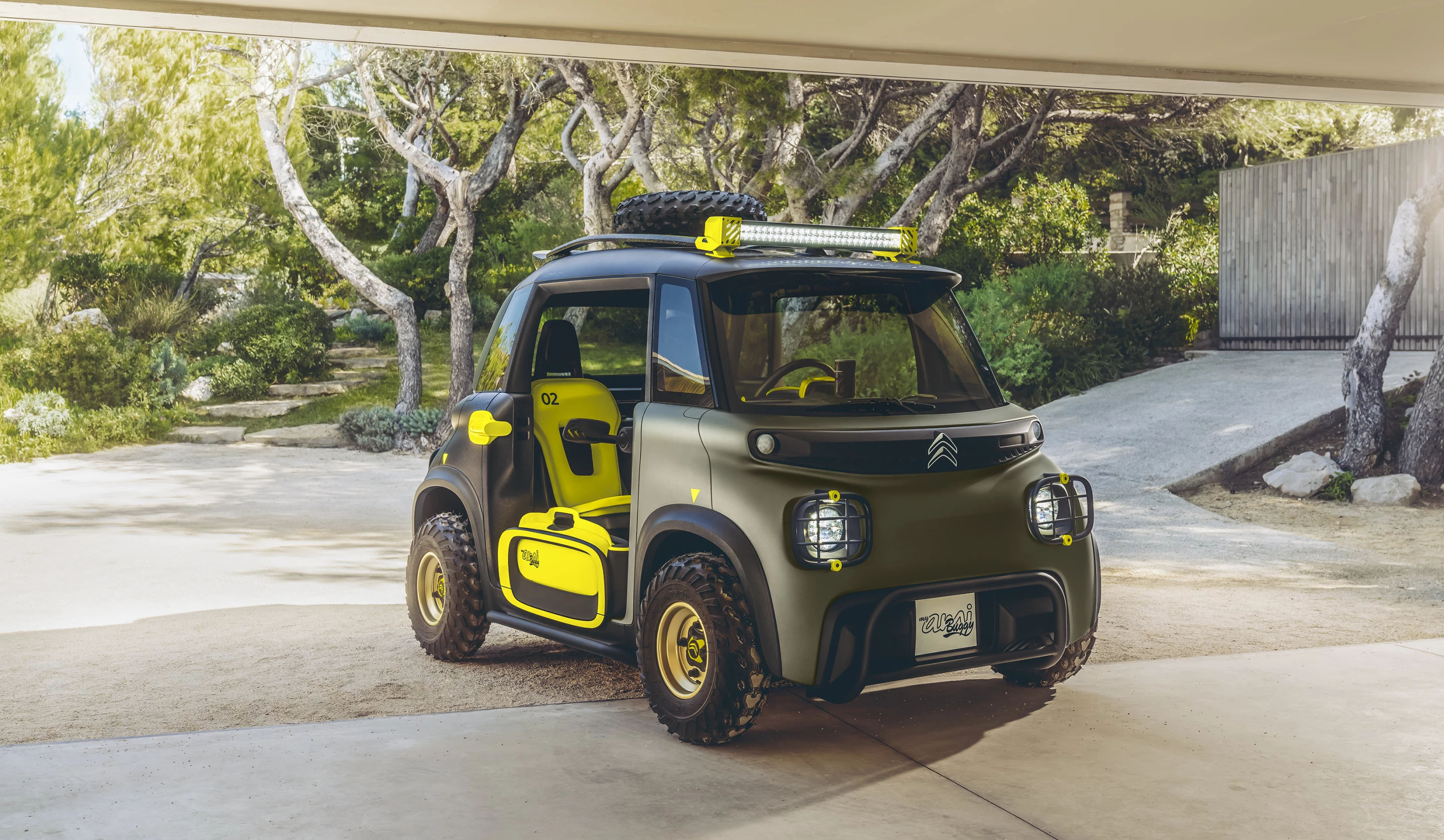The My Ami Buggy Concept packs a big sense of adventure into a tiny, easily garaged footprint