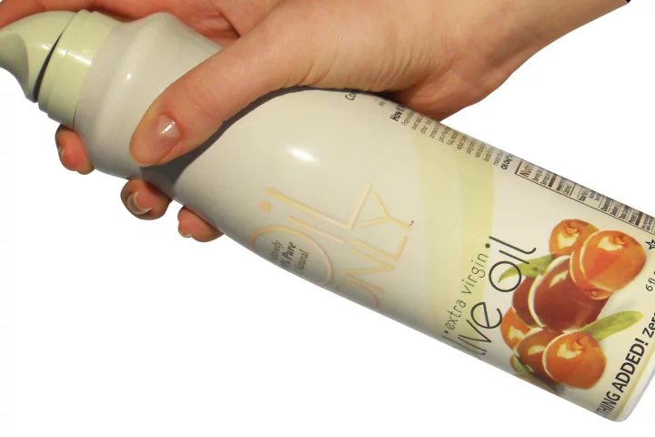 TricorBraun Oil Only Spray System delivers pure cooking oil without the need for propellants