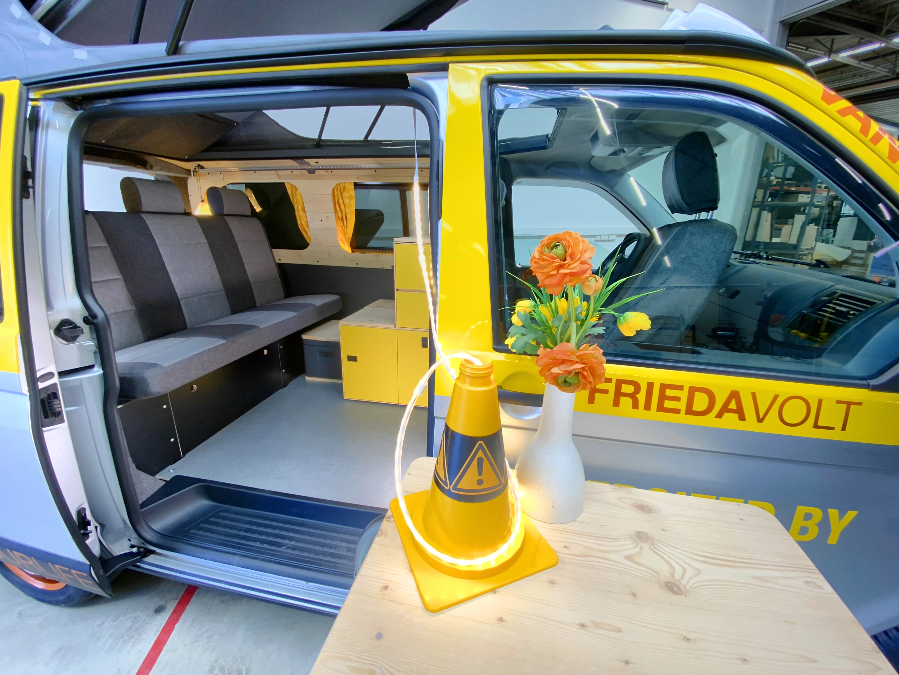 The multi-position swivel table can be used as an indoor/outdoor dining table, work space and more