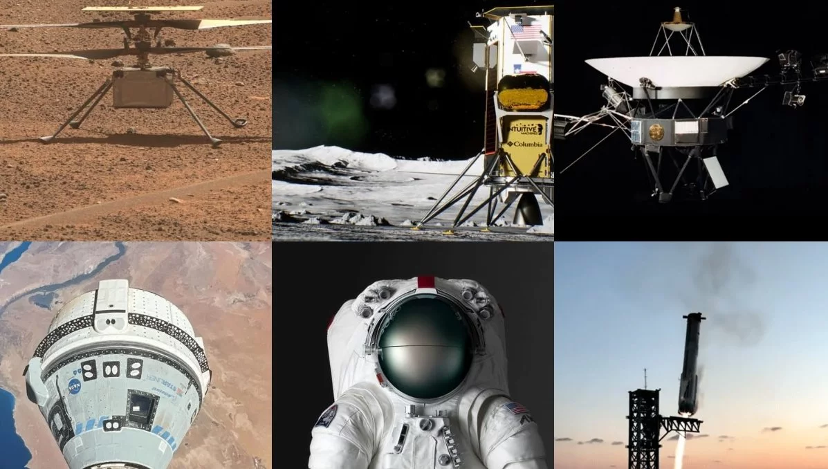 2024 was a mixed bag of space firsts and oddities