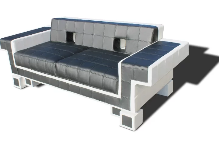 Retro Alien Couch is the perfect sofa for retro gamers