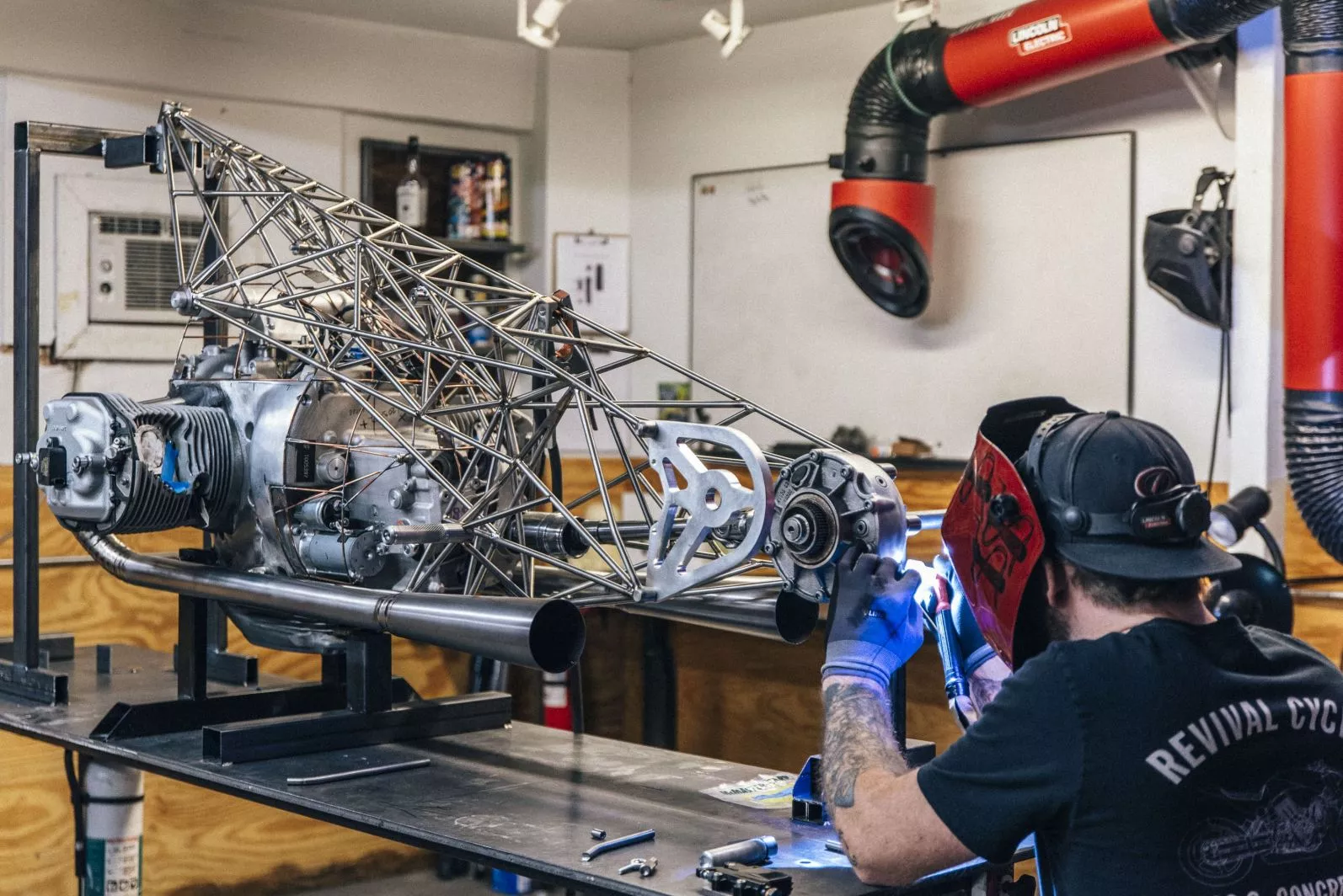 The best look we can get at the colossal BMW boxer engine at the heart of the Birdcage