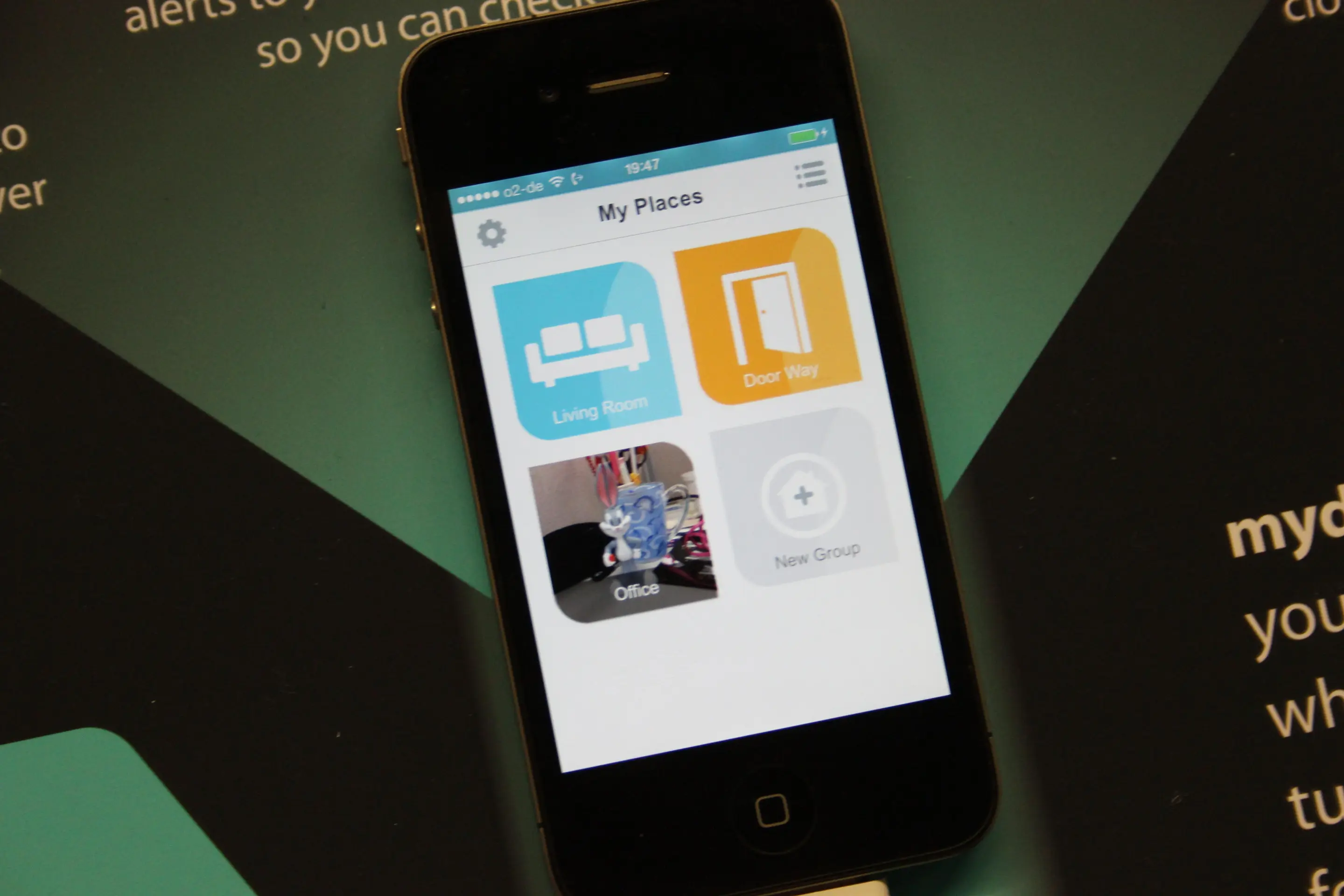The mydlink system is controlled by an app available for Android and iOS (Photo: Chris Wood/Gizmag)