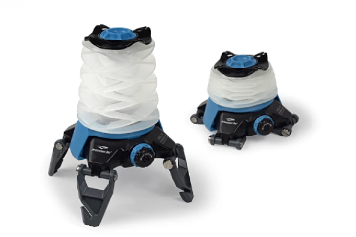 The Princeton Tec Helix Bluetooth LED lantern can be controlled wirelessly