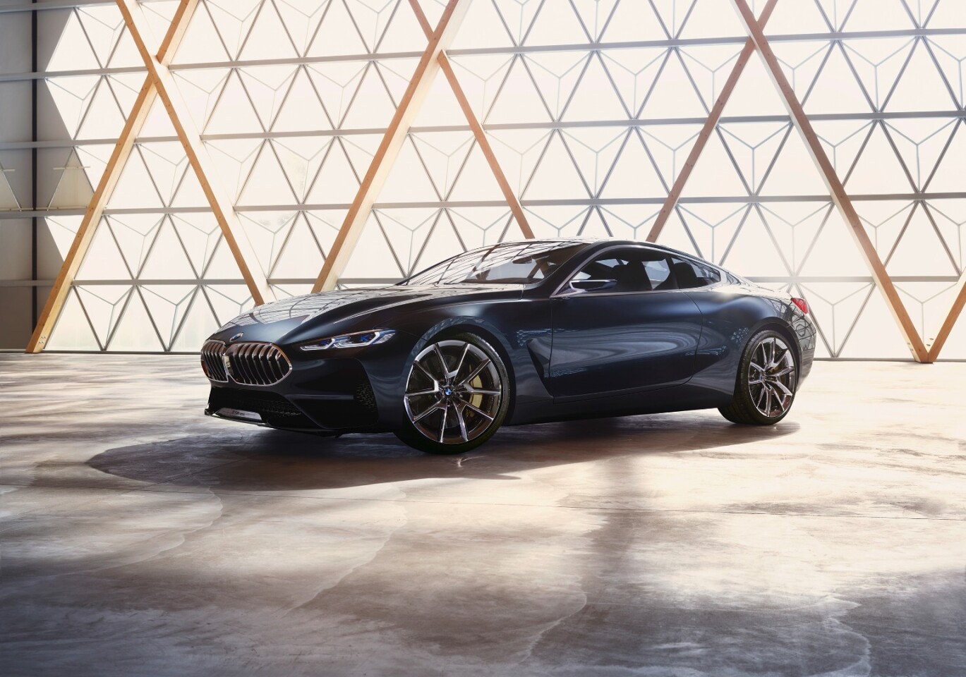 BMW's Concept 8 Series is sharp, curvy and aggressive
