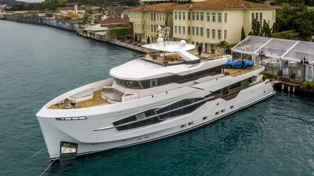 Turkish shipyard Numarine has recently launched its very first 32-meter (105-ft) explorer yacht