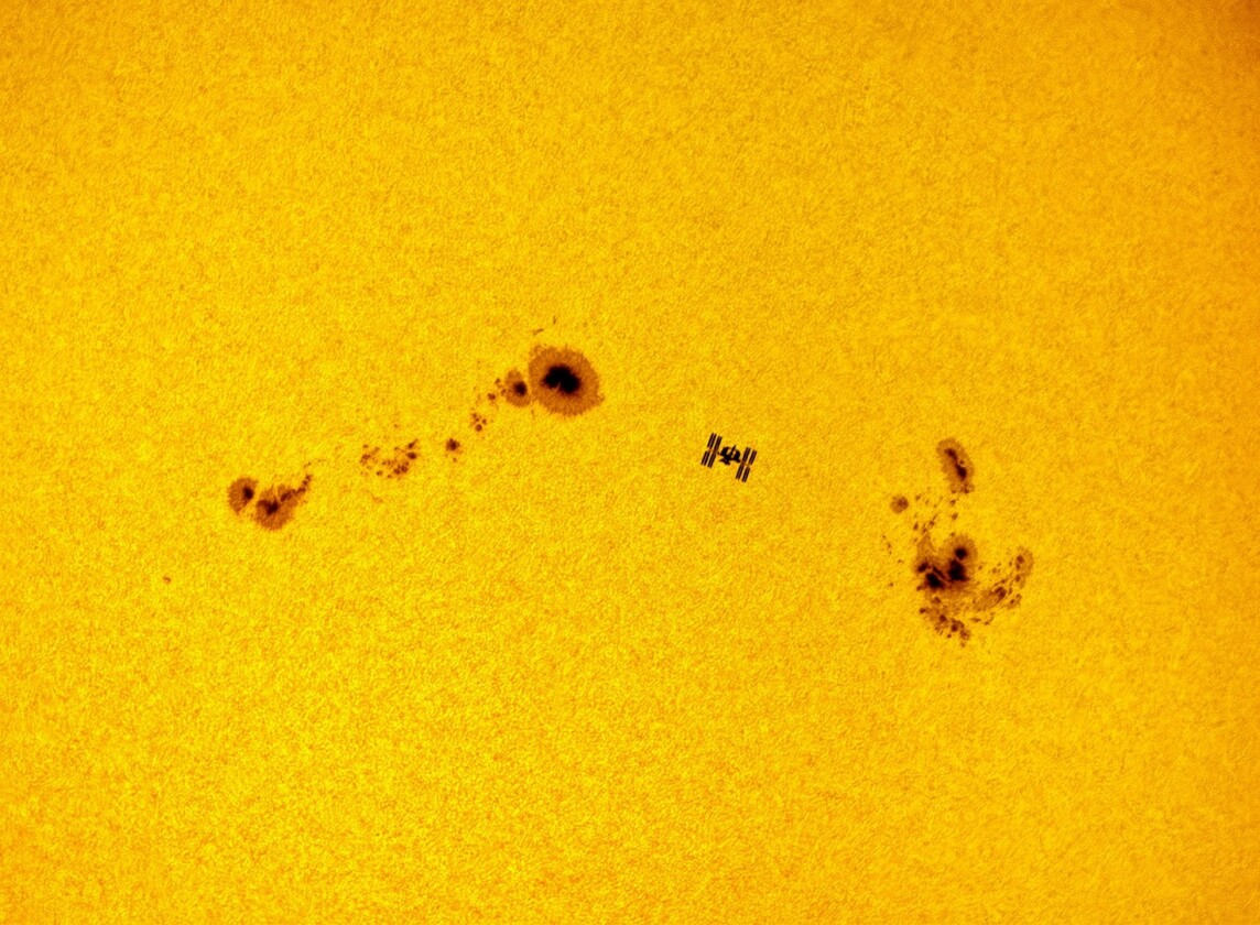 ISS Sunspots