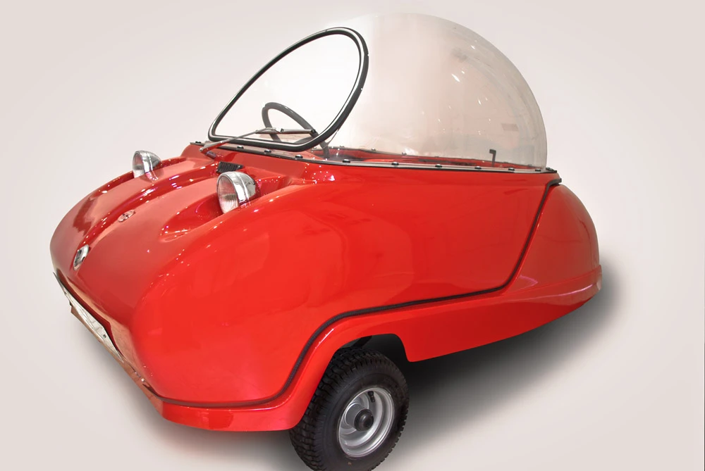 The three-wheeled Peel Trident microcar