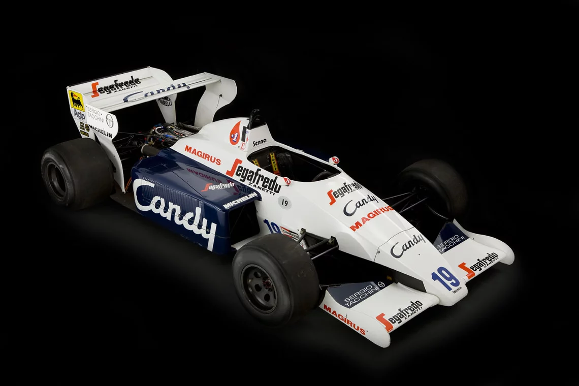 In May, 2012, the ex-Senna Toleman TG184-2 Formula One car crossed the block at Silverstone Auctions but failed to meet reserve and did not sell. This was the car raced by Senna in his first year of F1 (1984) and it's the car he drove in the infamous 1984 Monaco Grand Prix where he finished first but was classified second to Alain Prost after the race was stopped retrospectively on lap 32. It is the car in which Senna arrived on the world F1 stage. It is for sale again on mementoexclusives for an undisclosed amount.