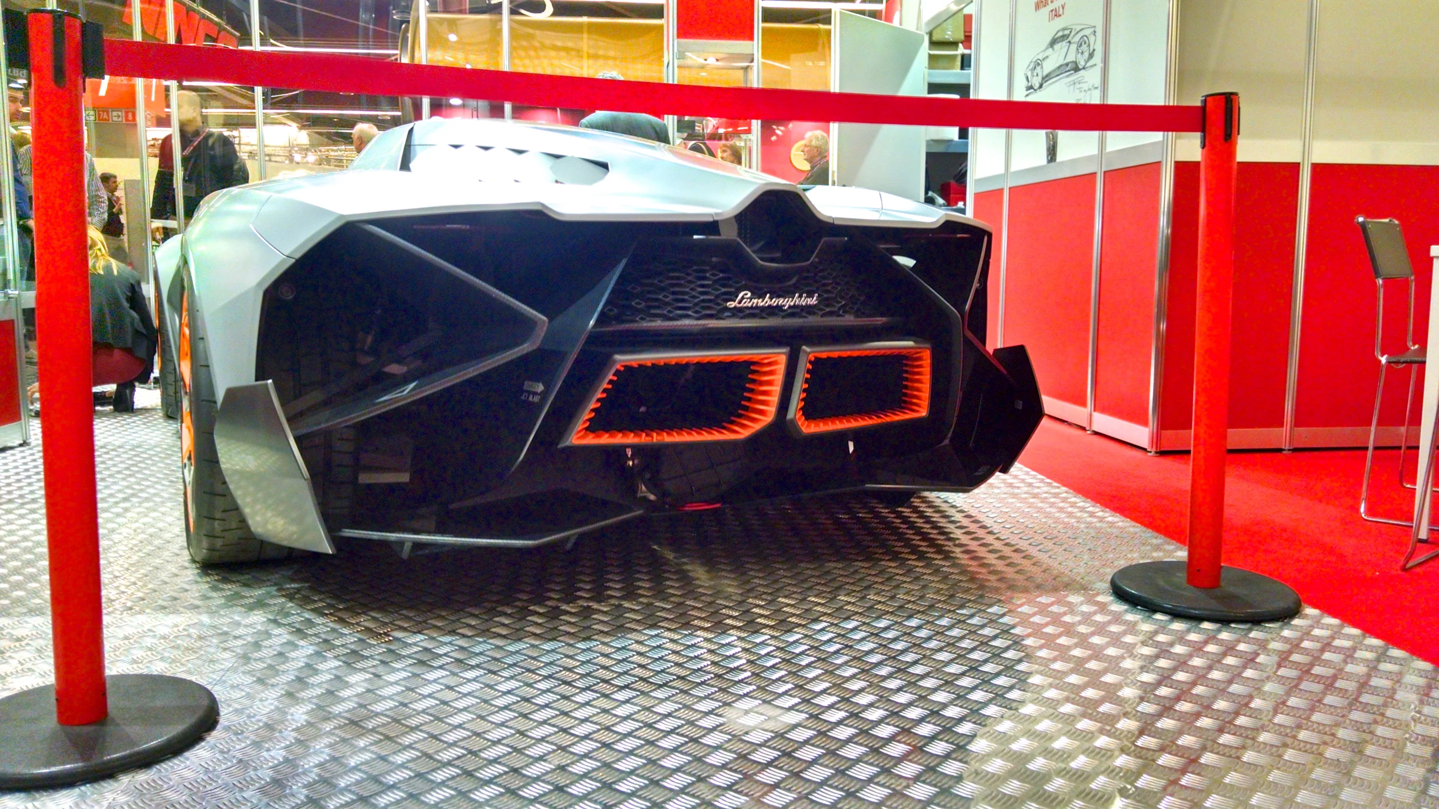 The Egoista is a single-seat sports car with 600-hp engine (Photo: C.C. Weiss/Gizmag)