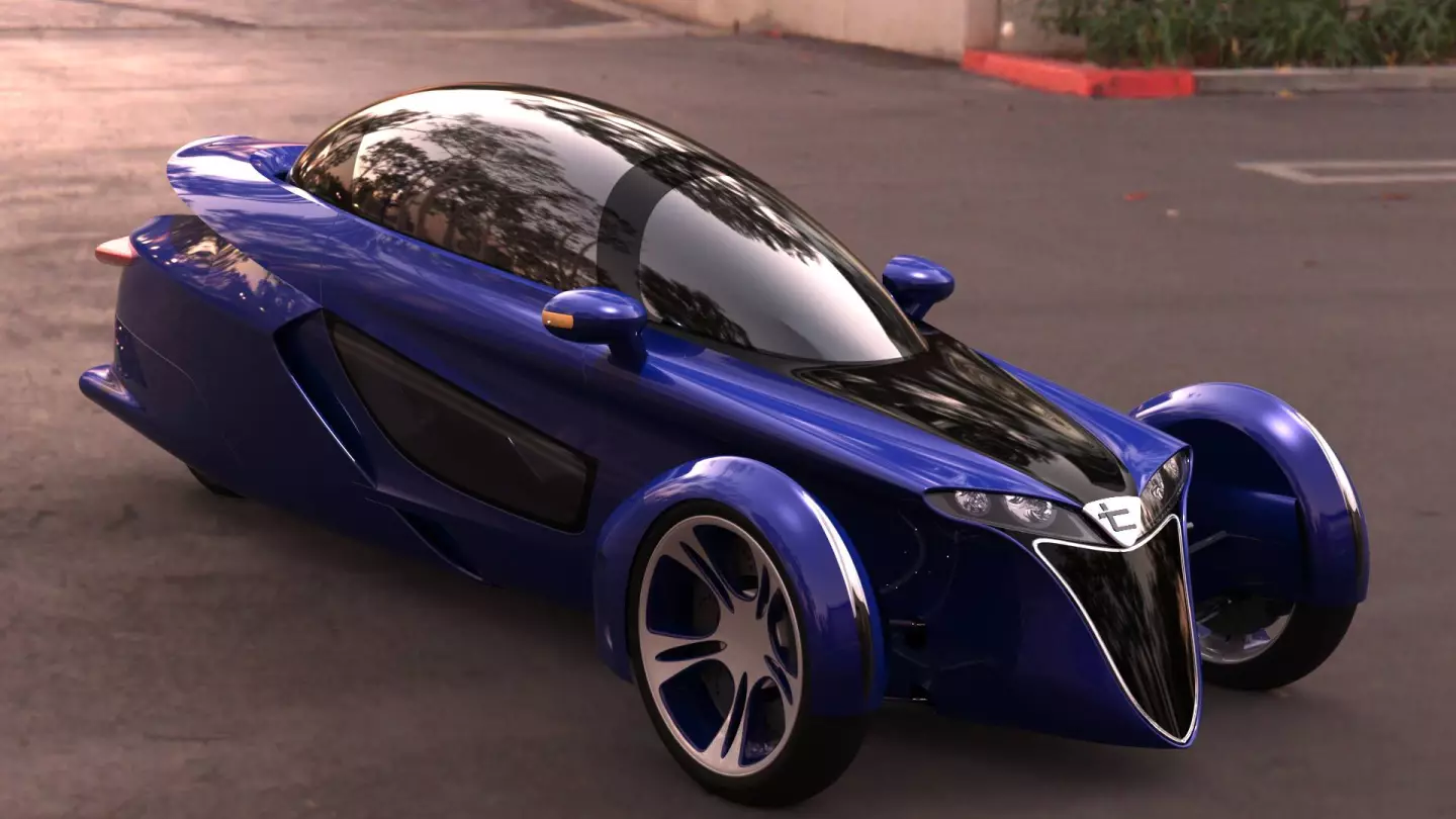 The TerraCraft tilting 3-wheel concept