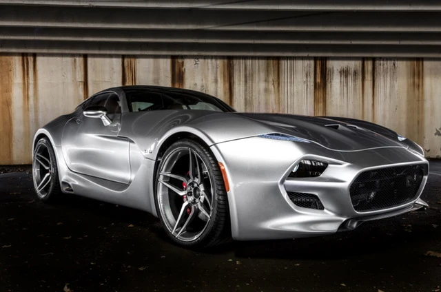 The Force 1 brings the performance to match its aggressive looks: 3-second 0-60 mph, 218-mph (350 km/h) top speed
