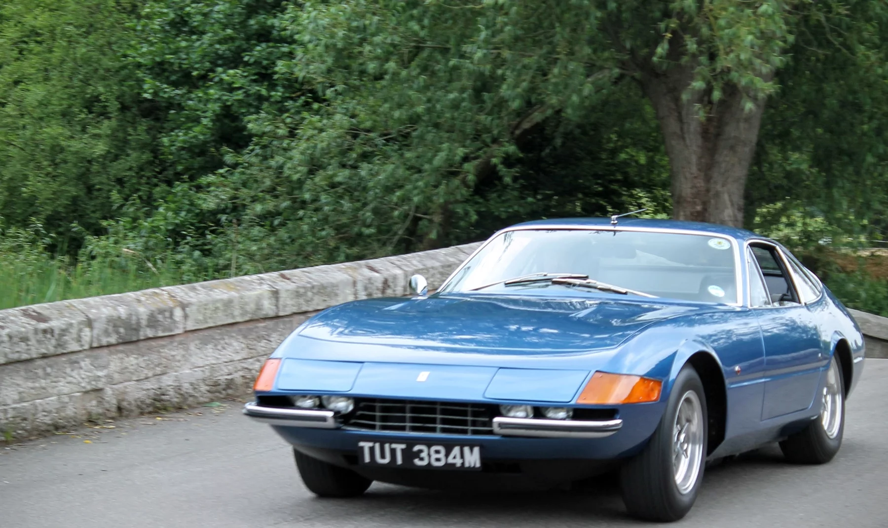 1973 Ferrari Dayton 365 GTB driven by Andy Deegan