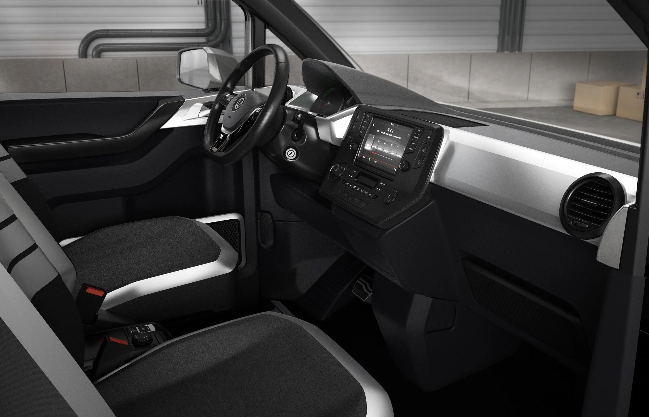 The e-Co-Motion concept from Volkswagen Commercial Vehicles