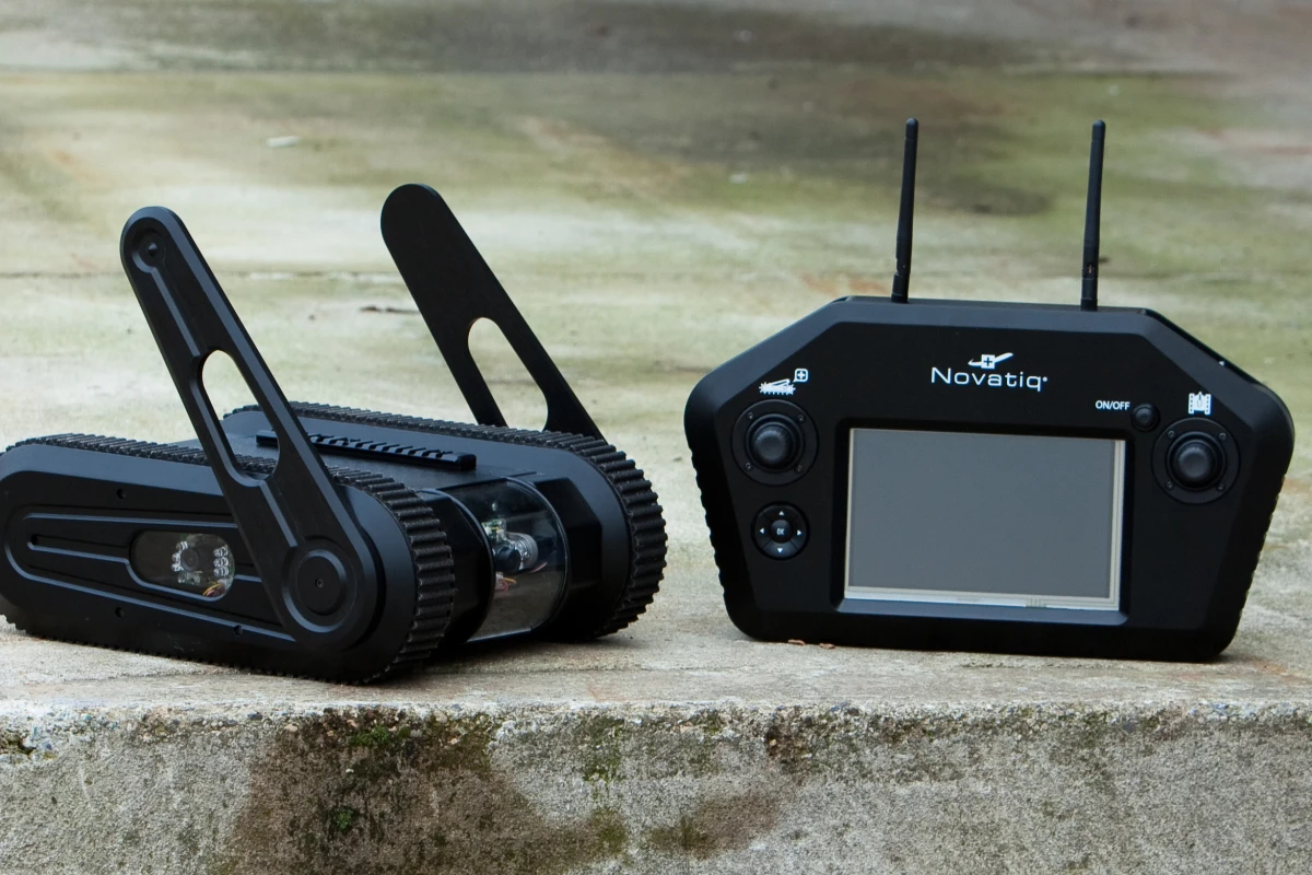 The SCORP Micro Unmanned Ground Vehicle (MUGV) is the first offering from Novatiq