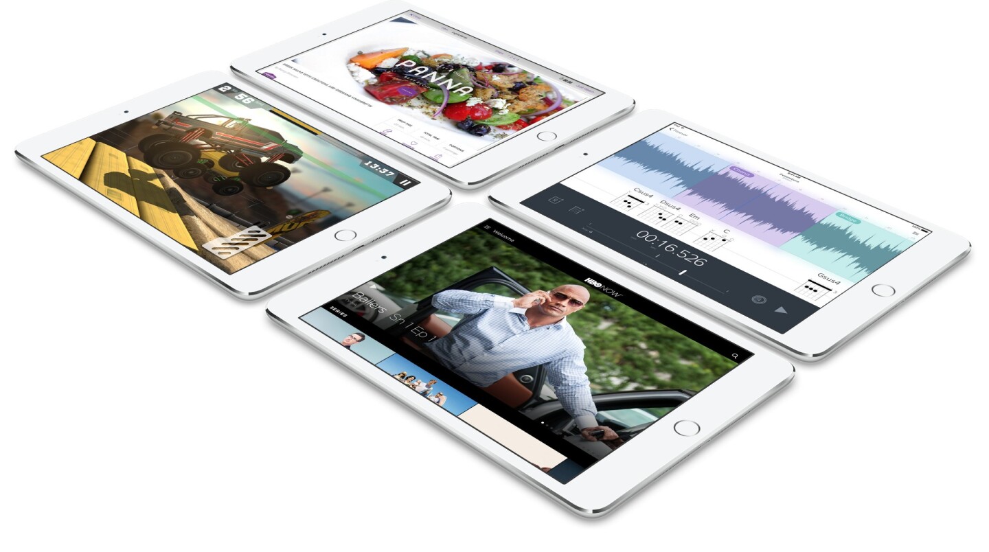 The iPad mini 4 is available to order starting today