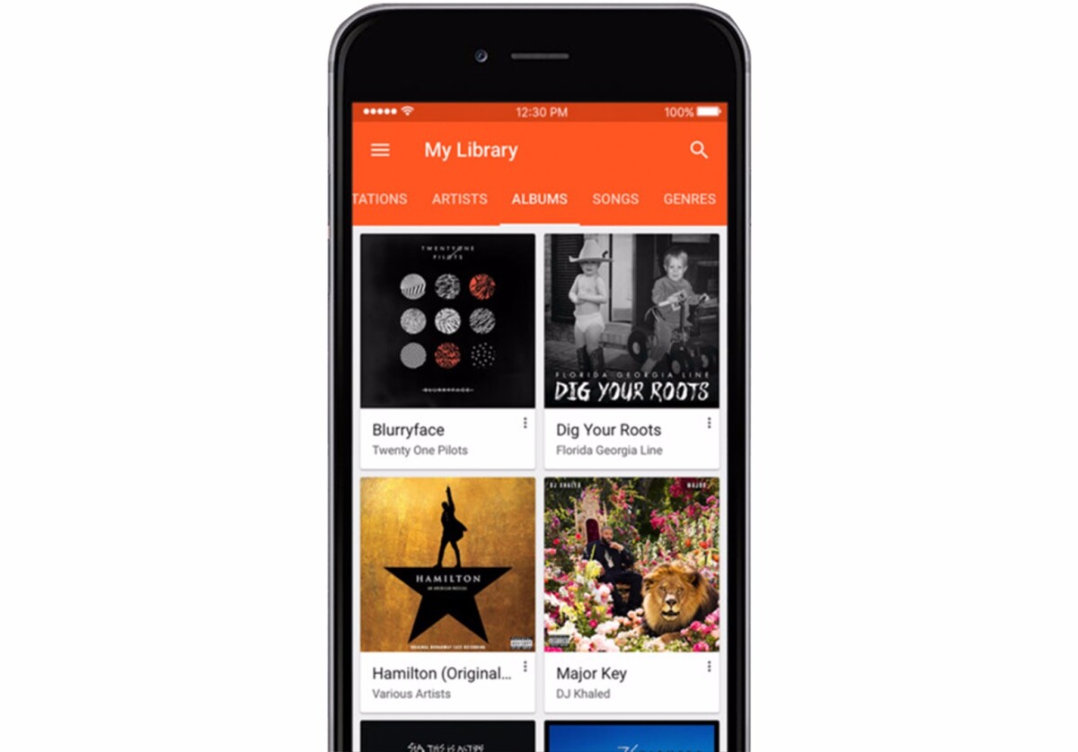 Google Play Music for iOS
