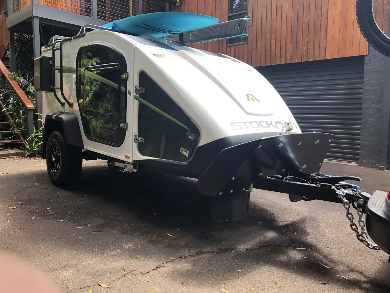 Stockman gives its particular teardrop a sharp nose and aggressive stance