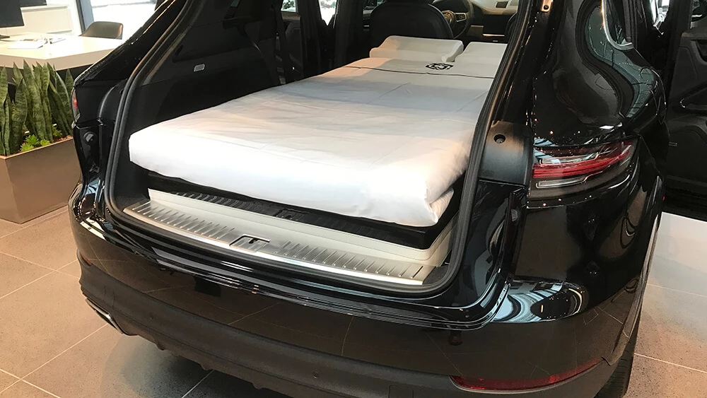 Dreamcase may leverage Tesla's style and popularity, but its kit also fits many other vehicles, including the Porsche Cayenne shown here