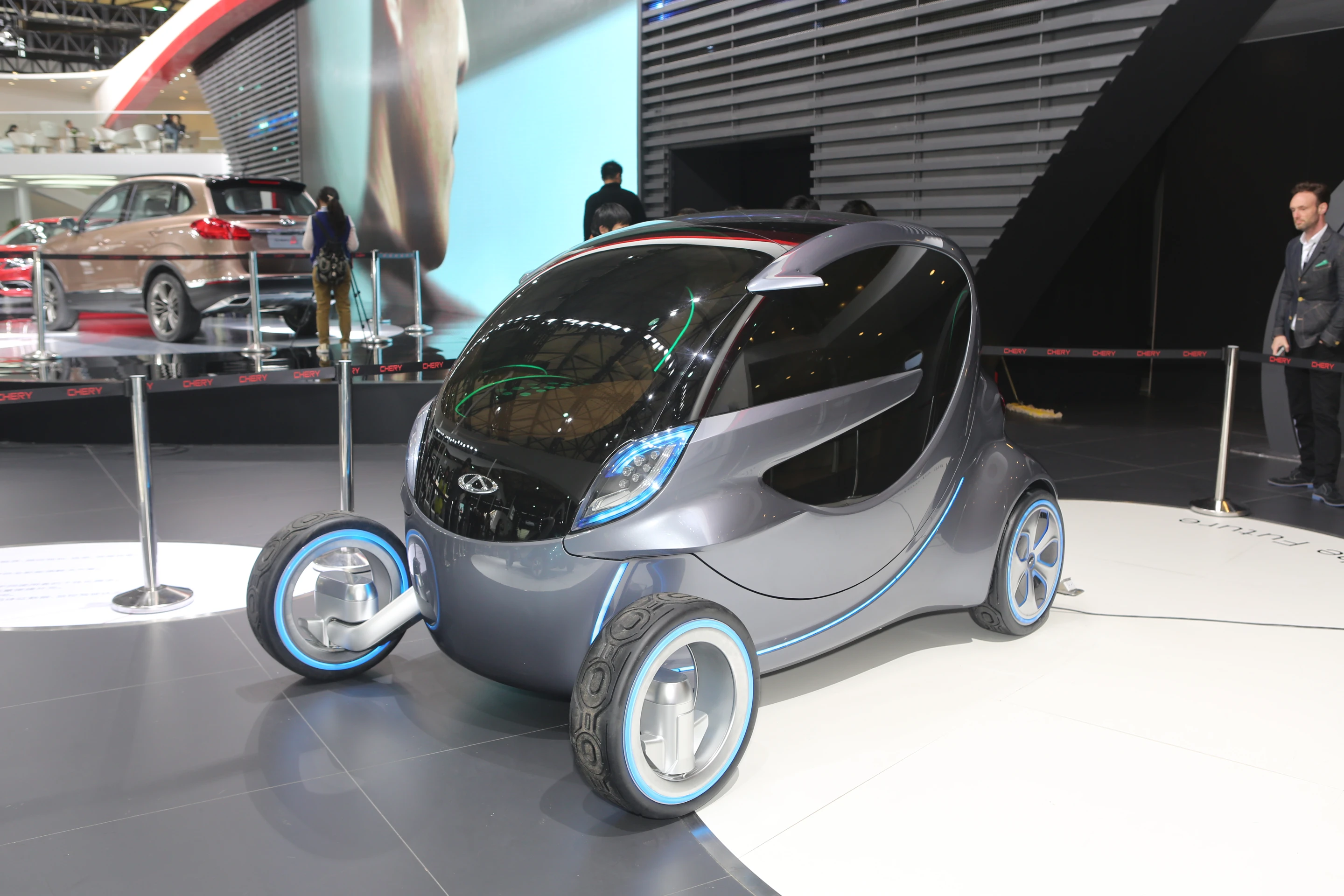 The future of driving? Chery's coupling Ant concept goes 2.0 (Photo: Gizmag)