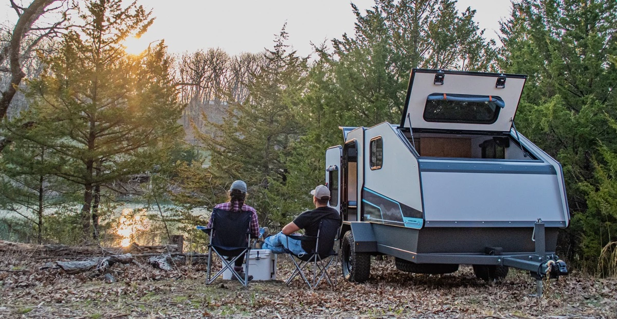 Plenty of fresh air outside and in