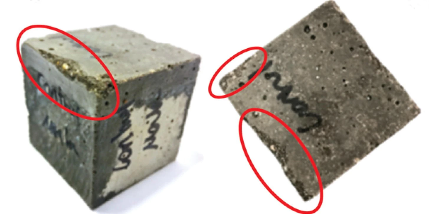 Road salts damage concrete by deteriorating its structural integrity and forming a chemical, called CAOXY, that causes cracks to form and uses them to wedge it apart
