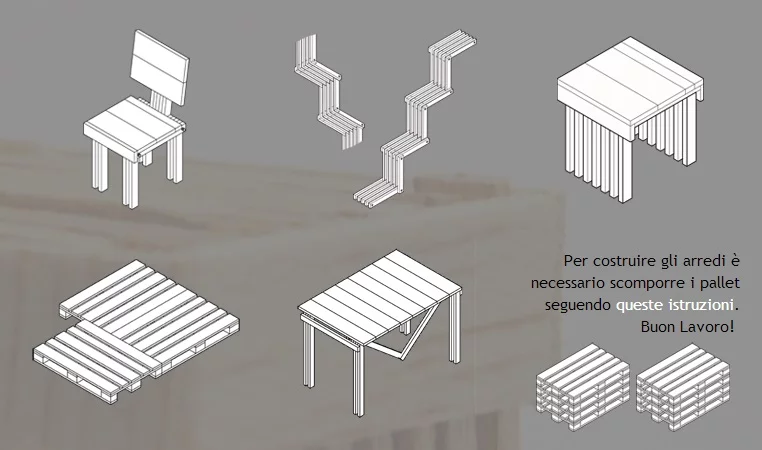 Pallet Room DIY collection by Andrea Scandella