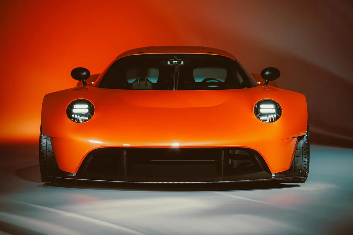 The HF-11's wide stance and classic headlights make for quite a staredown