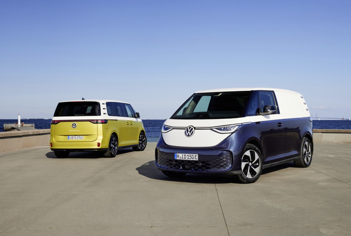 VW split-cell bus smashes MPV and cargo hauling into all-in-one van