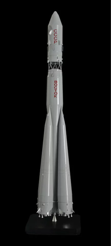 Model of a Vostok launch vheicle