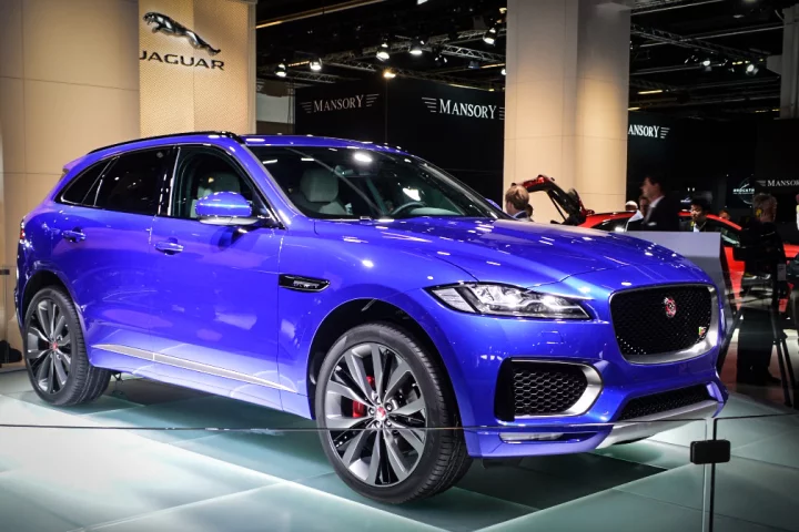 The F-Pace is the production version of the C-X17 concept