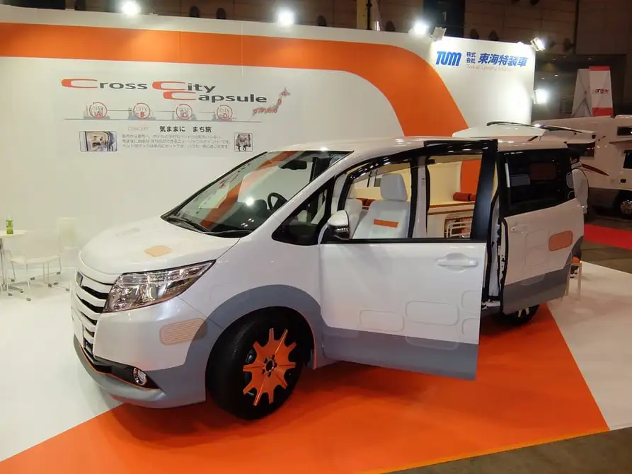 TUM NOAH Cross City Capsule at the 2016 Japanese Camping Car Show