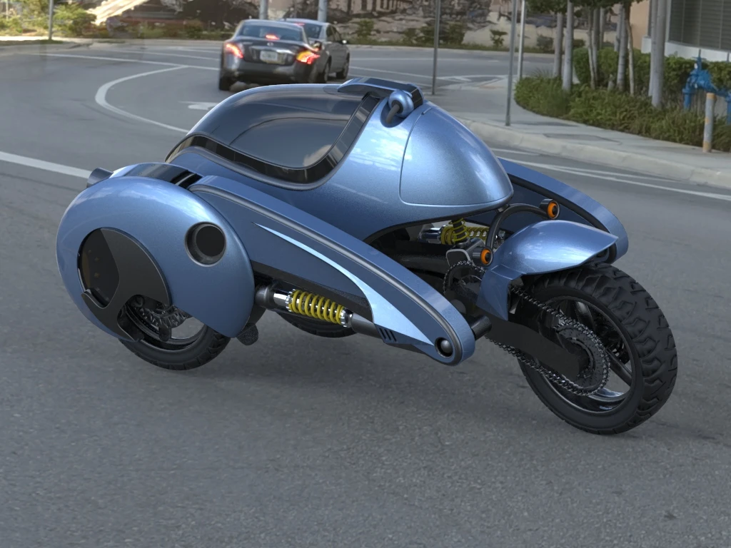 This is a tilt-wheeled design called Nemo