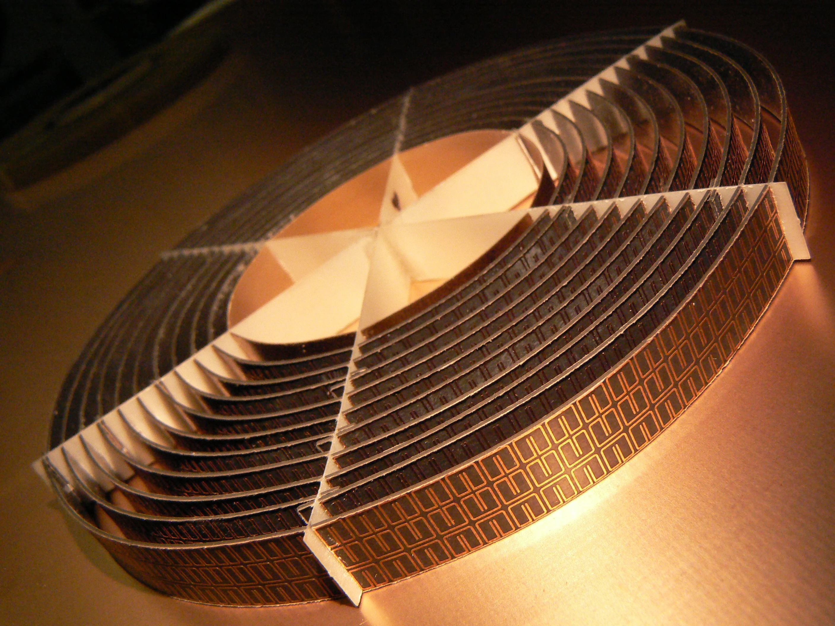 Duke University scientists have outlined a theory for the use of metamaterials in facilitating more efficient wireless power transfer (Photo: David Schurig)