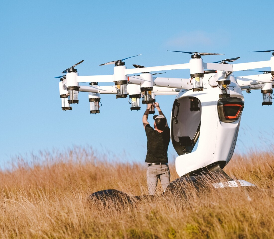 Single manned aircraft