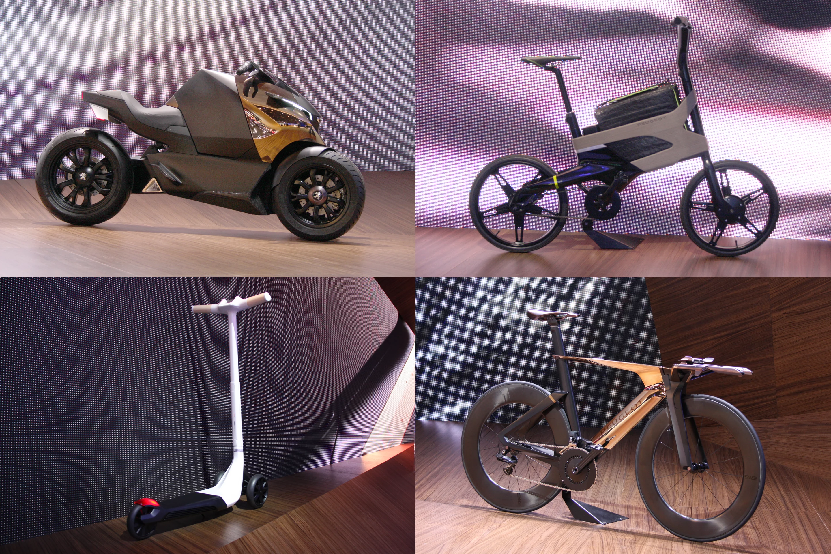 Some of Peugeot Design Lab's work in the transportation area has been truly groundbreaking in recent years