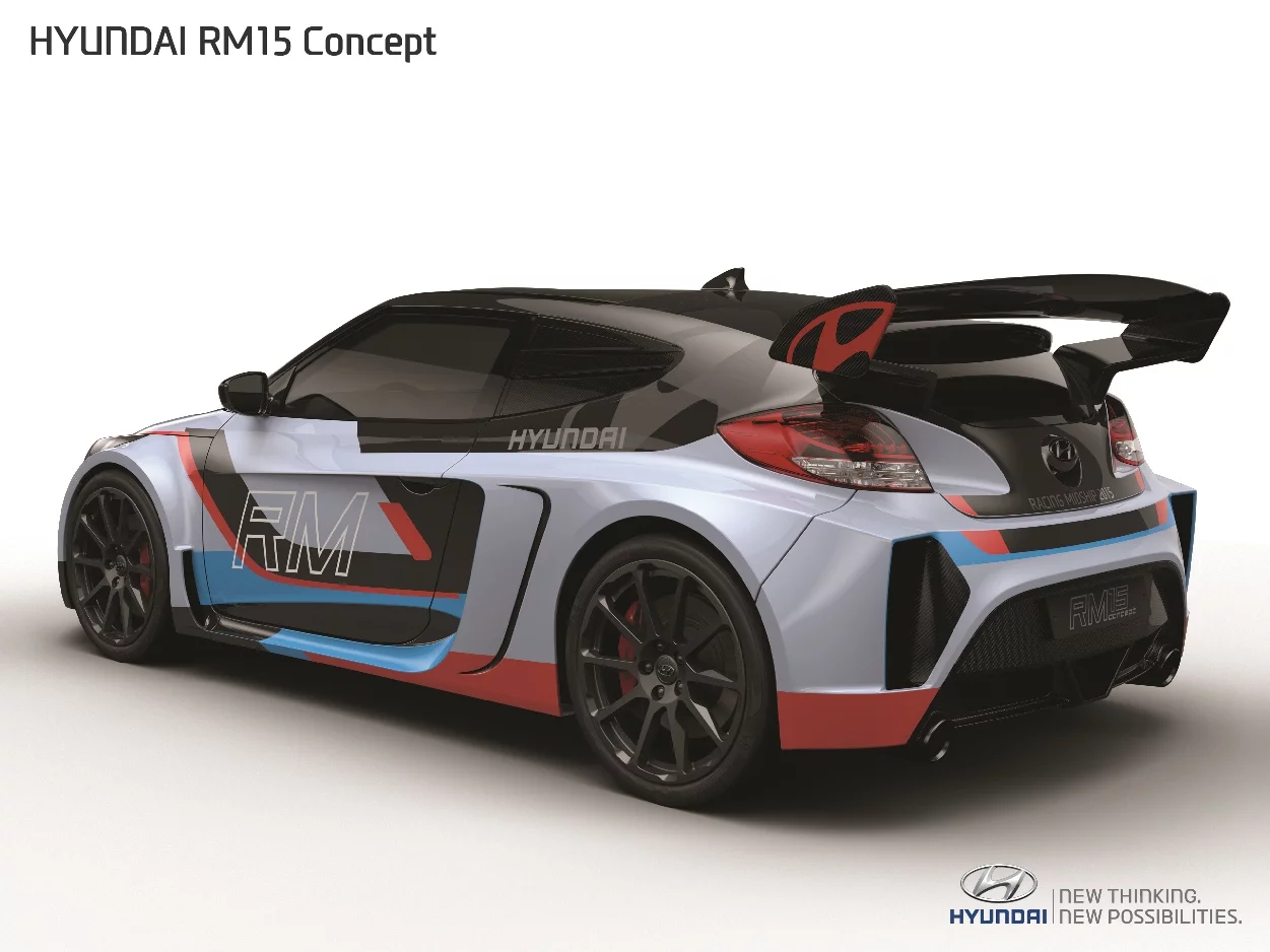 Hyundai revealed the RM15 concept earlier this year and will show it again in Frankfurt