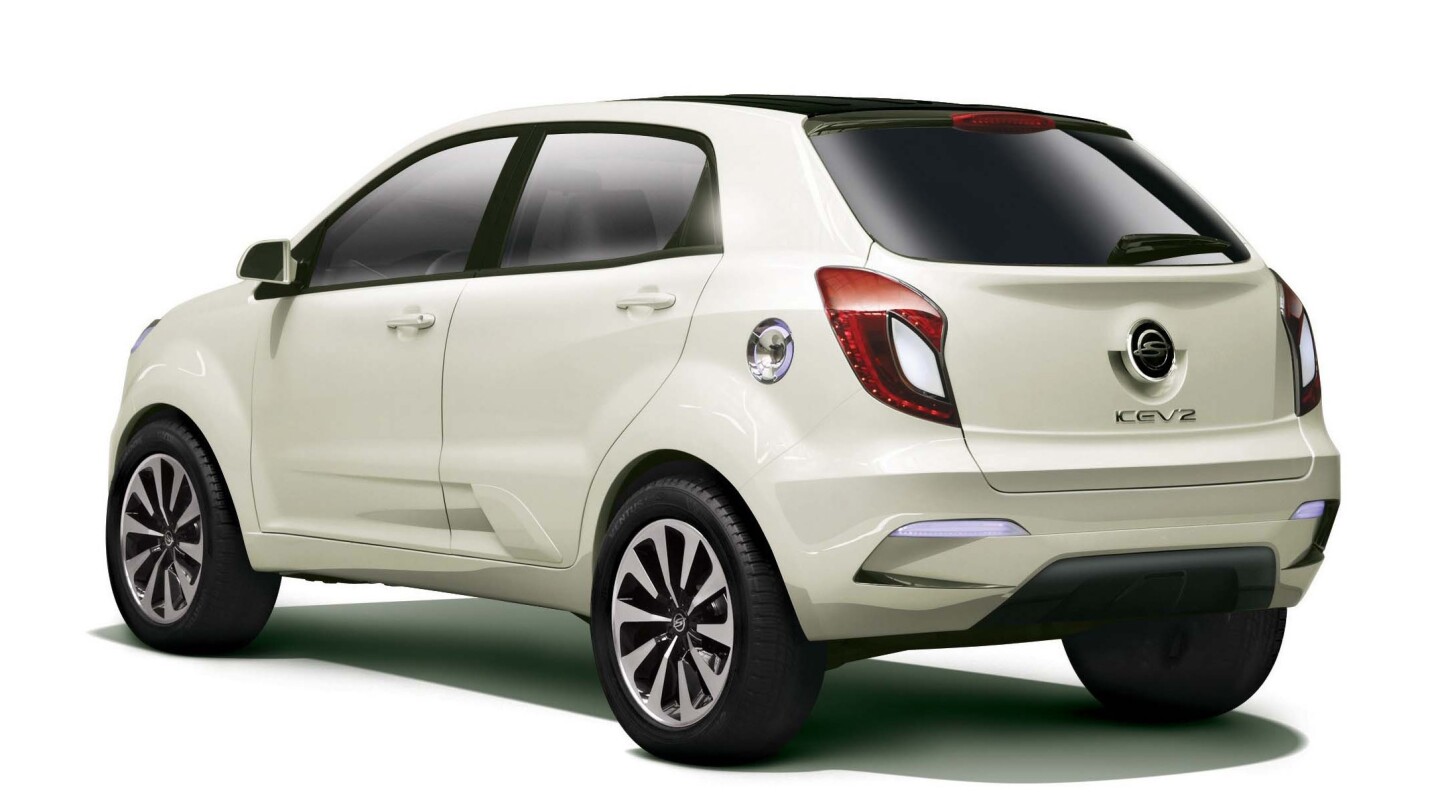 Ssangyong KEV2 electric vehicle concept