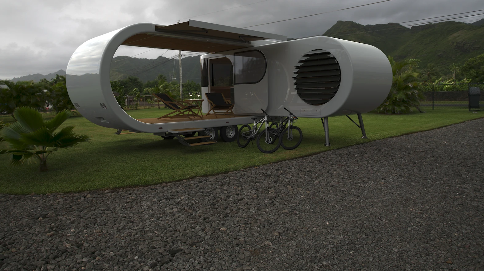 As this render shows, Romotow owners will undoubtedly make full use of that deck on their journeys