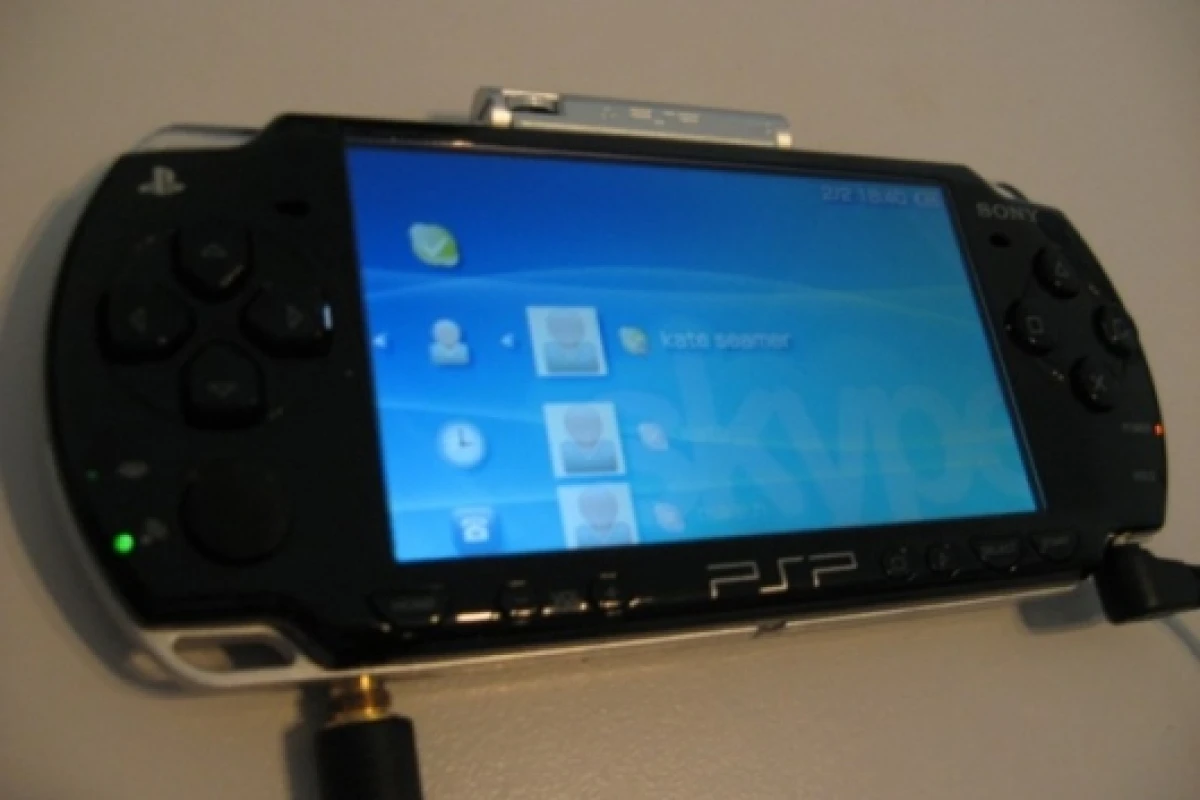 Skype on the PSP