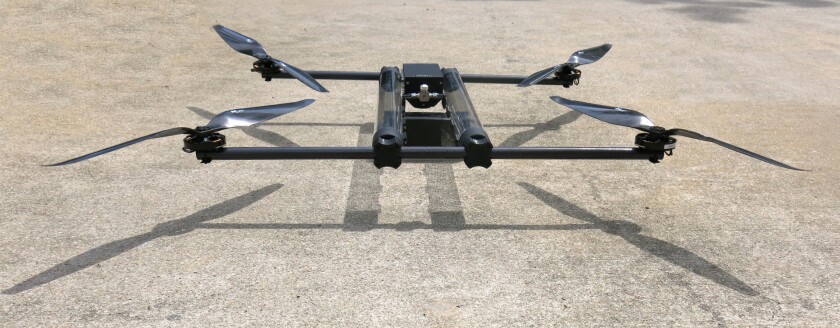 The complete Hycopter should weigh a total of 5 kg (11 lb), and be capable of carrying a payload of up to 1 kg (2.2 lb)