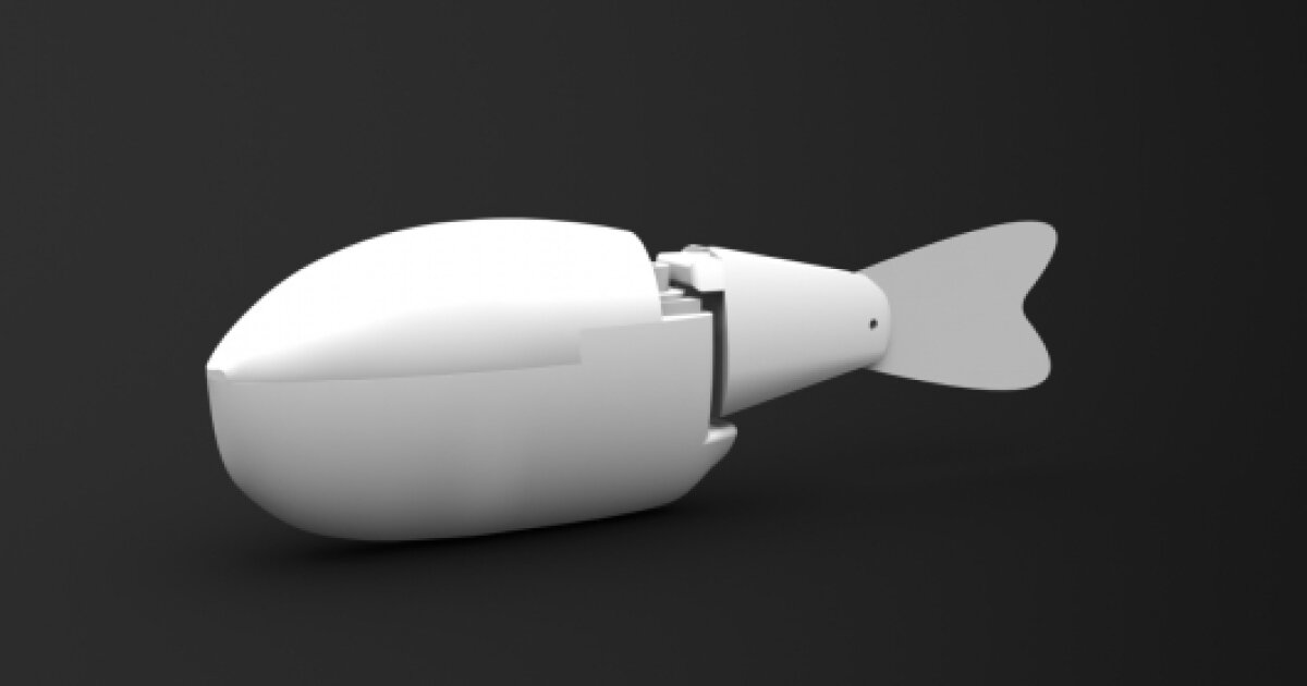 Robot becomes a leader among fish