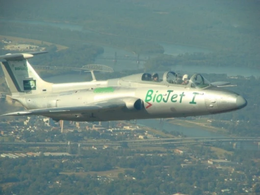 BioJet 1 during the record breaking flight