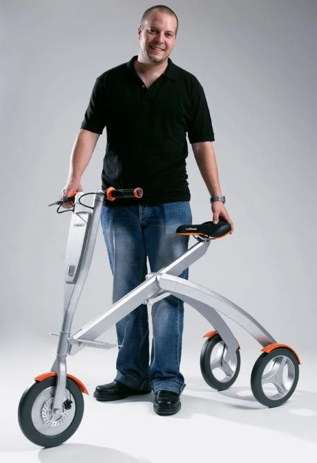 The RIDER is designed to carry passengers to 110 kilograms in weight