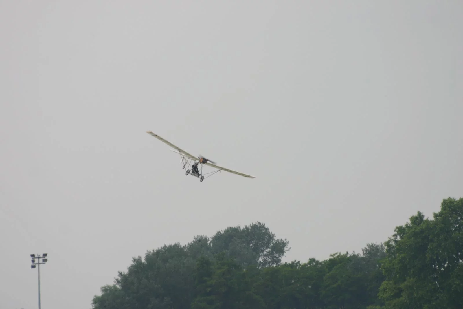 Coming in for the final approach