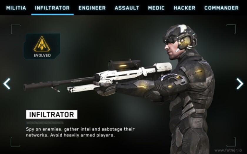Father.IO includes several different player classes to suit different play styles and skill levels
