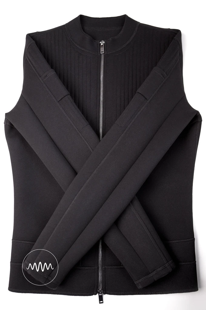 The jacket part of the Teslasuit