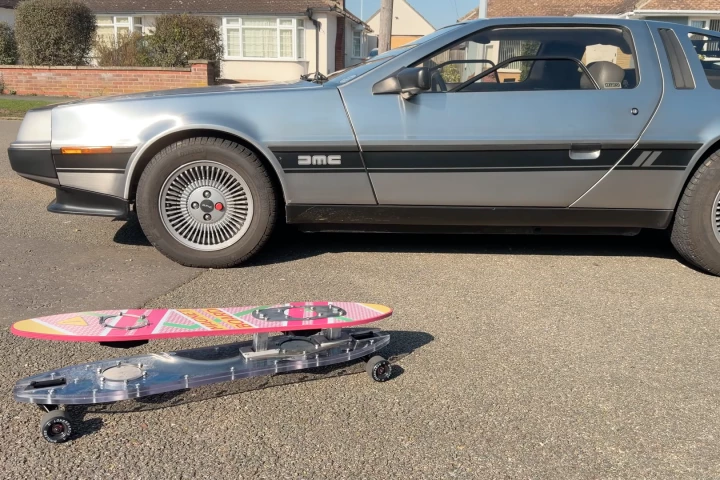 Colin Furze's closest thing yet to a real hoverboard