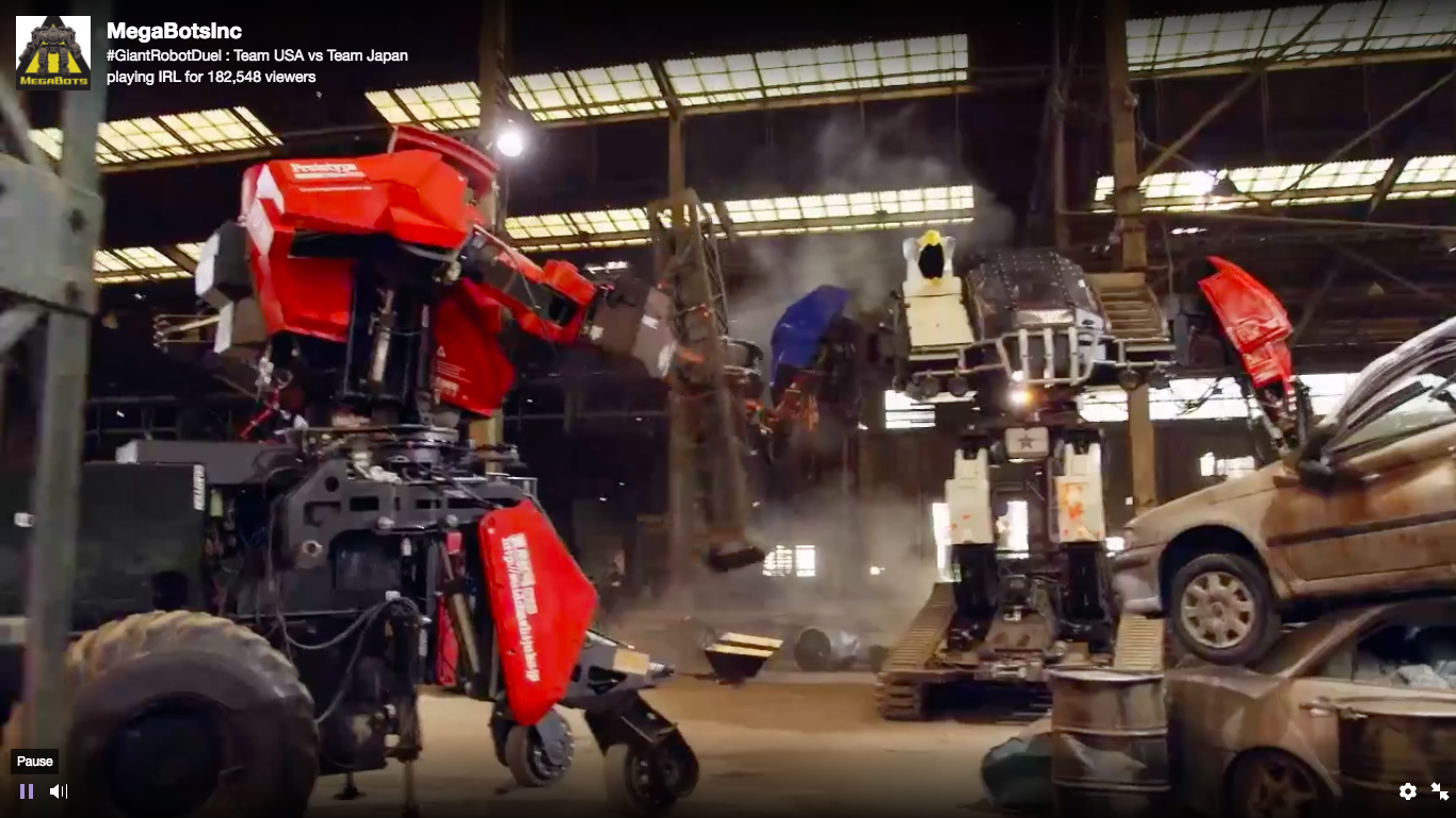 This first giant robot duel was a lot more fun to watch than I, or many others, might have expected